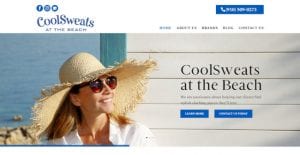 CoolSweats at the Beach